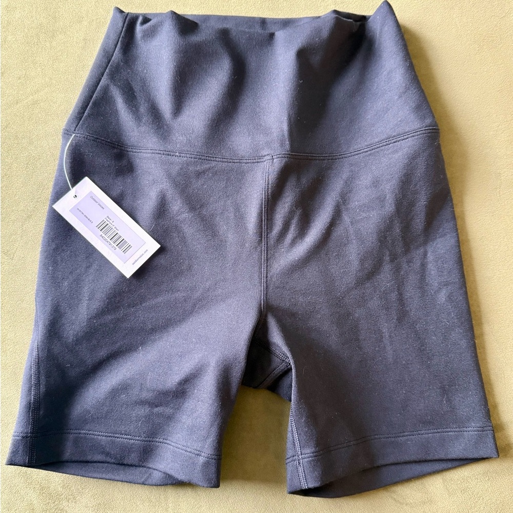 Outdoor Voices Slate Gray Bike Shorts